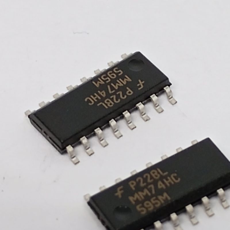 new มือ1 74HC595 ทรานซิสเตอร์ ไอซี [IC]  สินค้าใหม่ พร้อมส่งในไทย ออกบิลภาษีได้