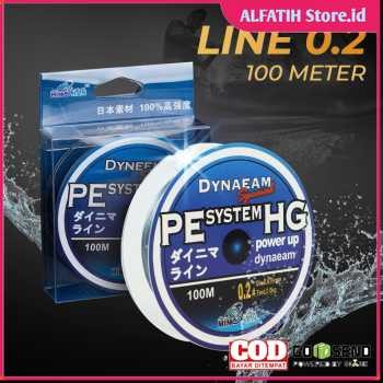 TaffiSPORT DYNAEM Power Up Braid Line 100M 0.2 - FM10 - 7RTHE1GY