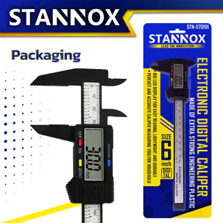 เวอร์เนียร์ ดิจิตอล STANNOX ขนาด 6 นิ้ว พร้อมถ่าน