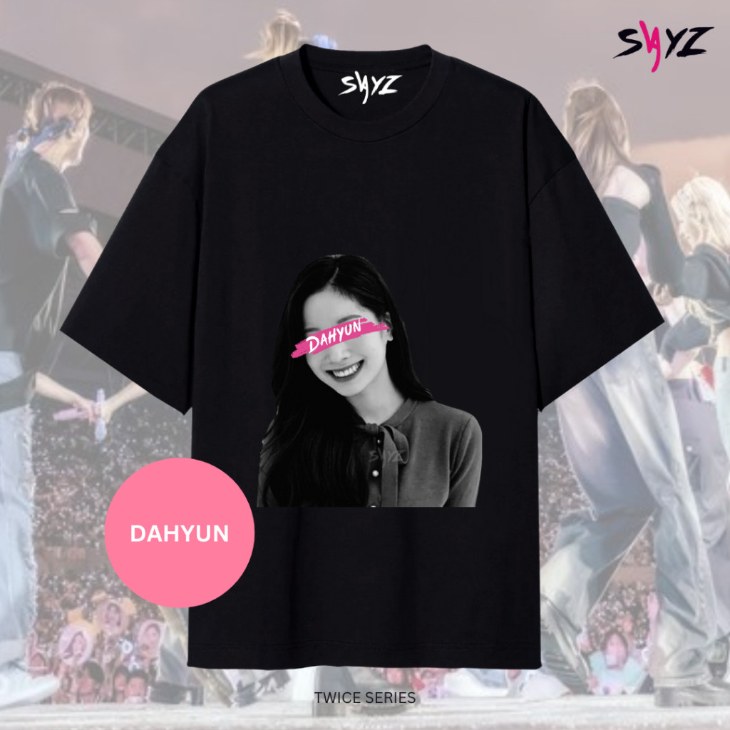 Ready] kaos Dahyun Twice "Eye Series" - Kim Dahyun - คอนเสิร์ตชุด baju