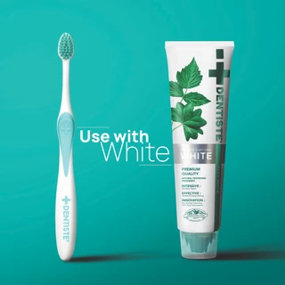 [ใหม่!] Dentiste' My Brush แปรงสีฟันขนนุ่ม ขนแปรงเรียวเล็กซอกซอนล้ำลึก,ขนแปรงกลมมนปลายตัด ขจัดคราบพลัค หินปูน จับถนัดมือ