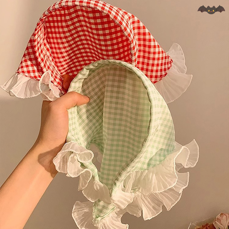 [PE] สไตล์ลูกไม้ผ้าพันคอผมผู้หญิง Retro สามเหลี่ยมผมวงสายรัด Headscarf หมวก Travel Photo Turban Accessorie TH