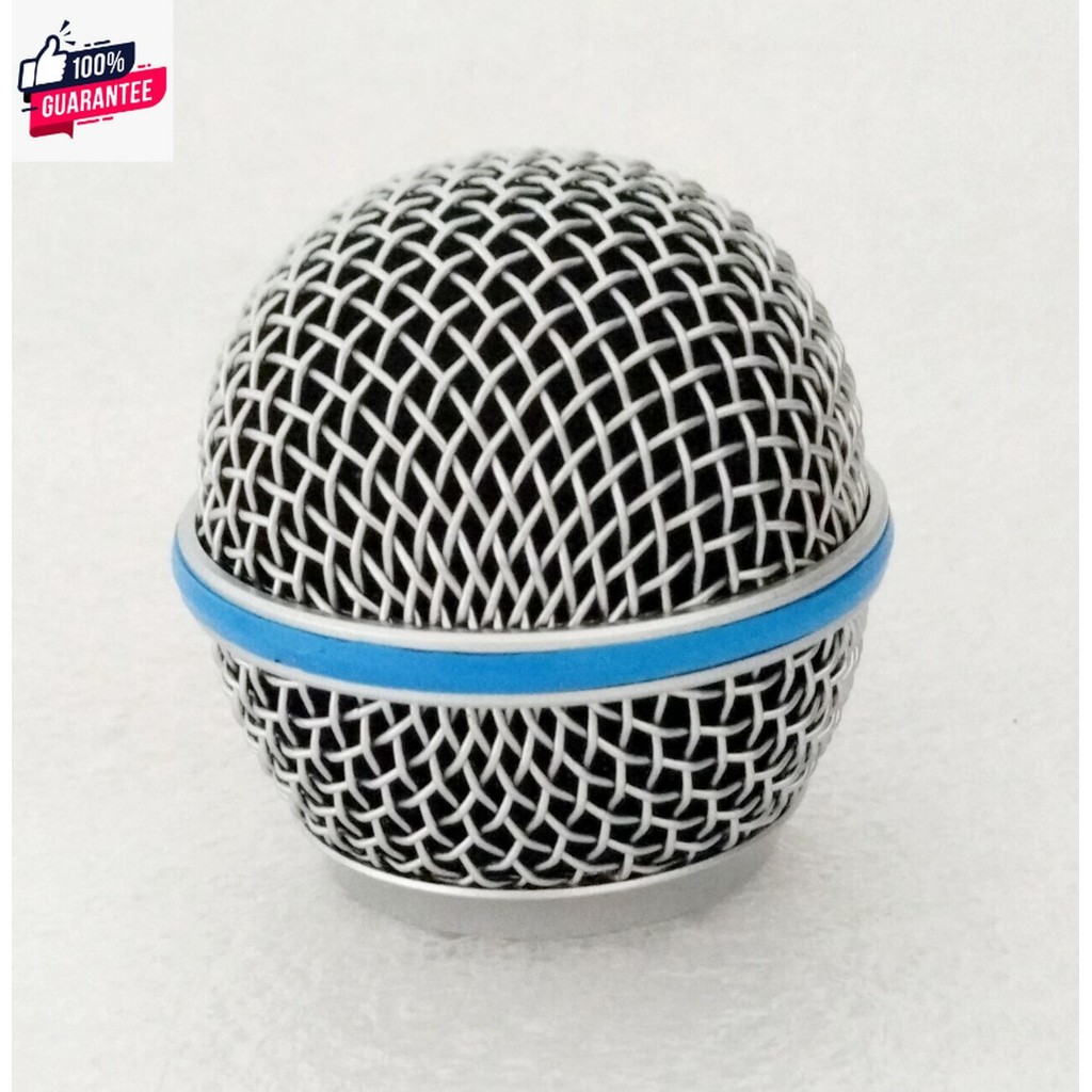 ตะกร้อไมค์ ,ตะแกรงไมค์,grille Mic shure   beta58a