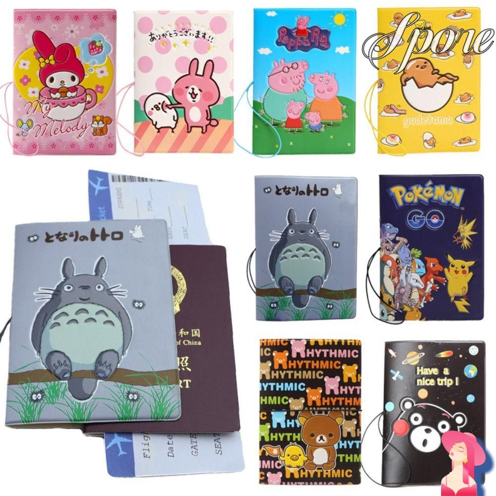 ปกหนังสือเดินทาง สเปร์, ปลอกป้องกันใบรับรอง ปู่ ลายการ์ตูน, อุปกรณ์การเดินทางมัลติฟังก์ชั่นป้องกันของขวัญหนีบตั๋ว