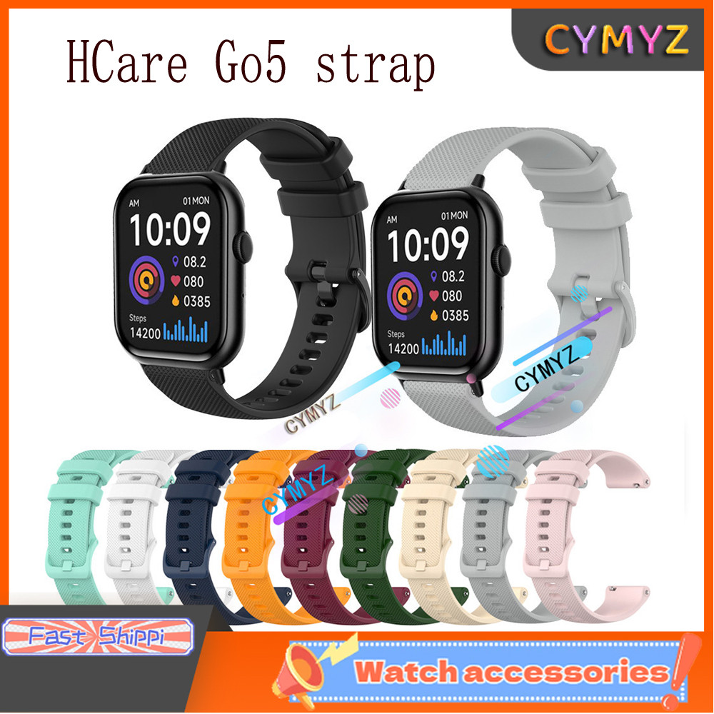 สาย HCare Go5 สายซิลิโคน HCare Go 5 สายสมาร์ทวอทช์ สายรัดข้อมือแบบสปอร์ต