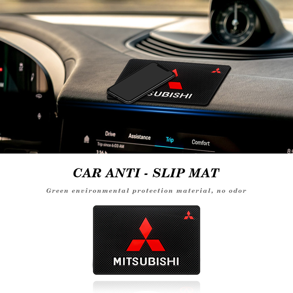 รถ PVC Anti Slip Mat ผู้ถือโทรศัพท์รถยนต์ภายใน Dashboard Non-Slip สําหรับ Mitsubishi Asx Outlander Xl 3 EX อุปกรณ์เสริมอัตโนมัติ