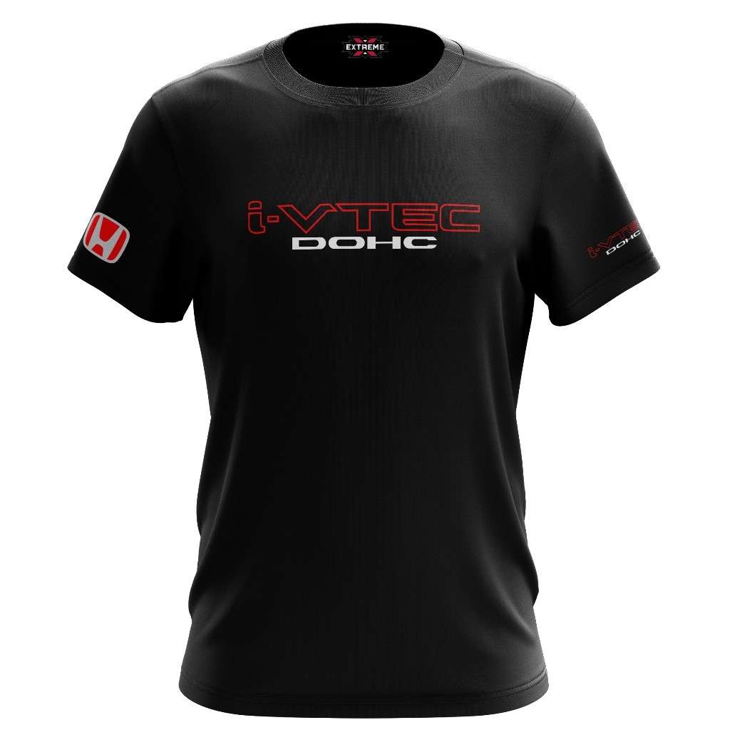 I-vtec Dohc Modulo เสื้อยืดคอกลมแขนสั้น