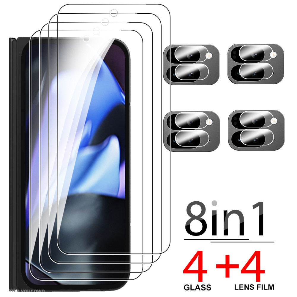 Pixel9Pro Fold Glass 8IN1 Tempered Glass For Google Pixel 9 Pro Fold Camera Screen Protector Pixel 9