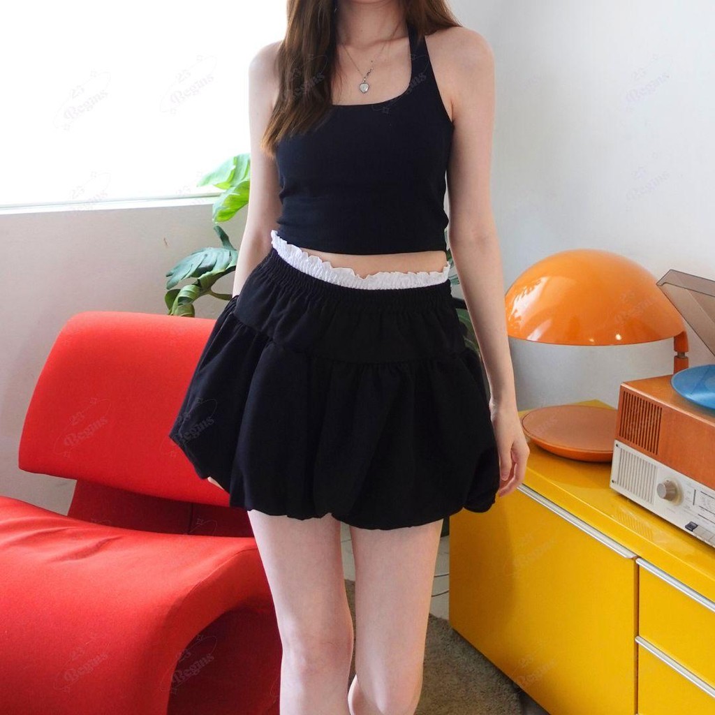 Denim Skirt กระโปรงยีนส์ s-xl กระโปรงเอวสูง (8839) - รูปที่ 6