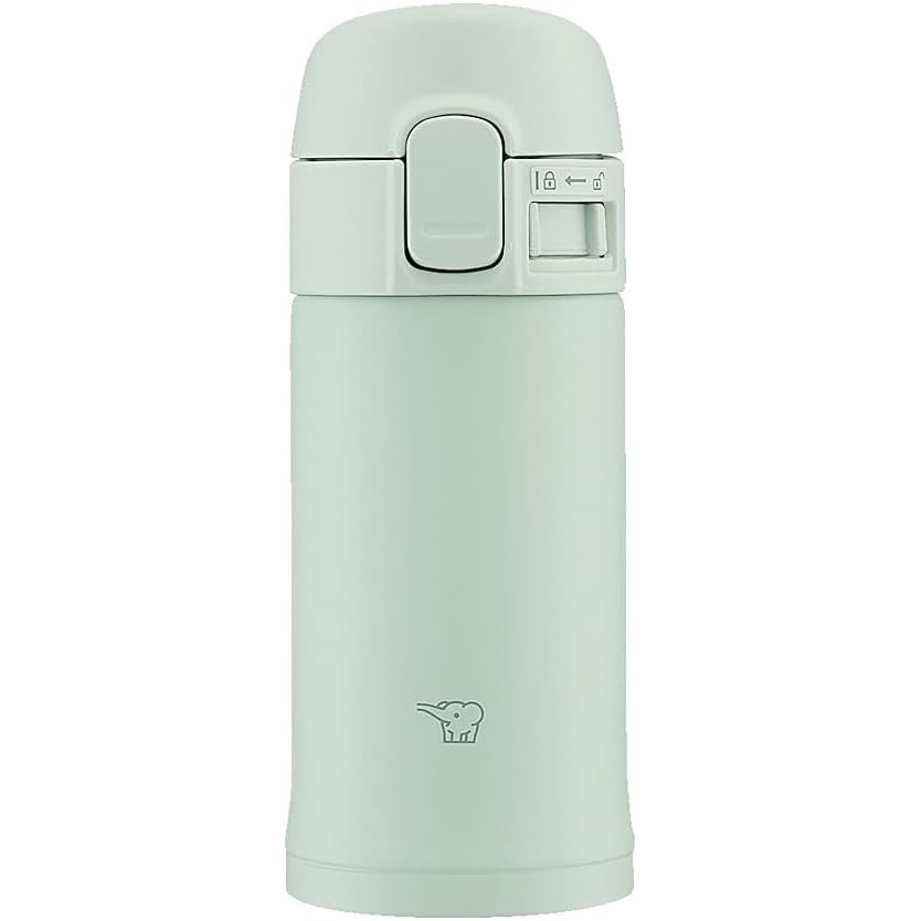 ZOJIRUSHI Zojirushi Water Bottle One Touch Stainless Steel Mug 0.2L Sage Green SM-PD20-GM 200ml