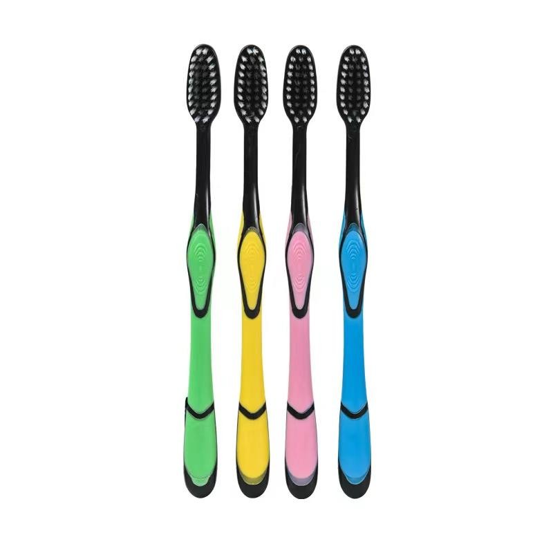 แปรงสีฟันผู้ใหญ่ แปรงชาโคล แปรงสีฟัน รุ่นพรีเมี่ยมชาร์โคล ผู้ใหญ่ นุ่มมาก เส้นใย ทำความสะอาดลึกนุ่มนวล