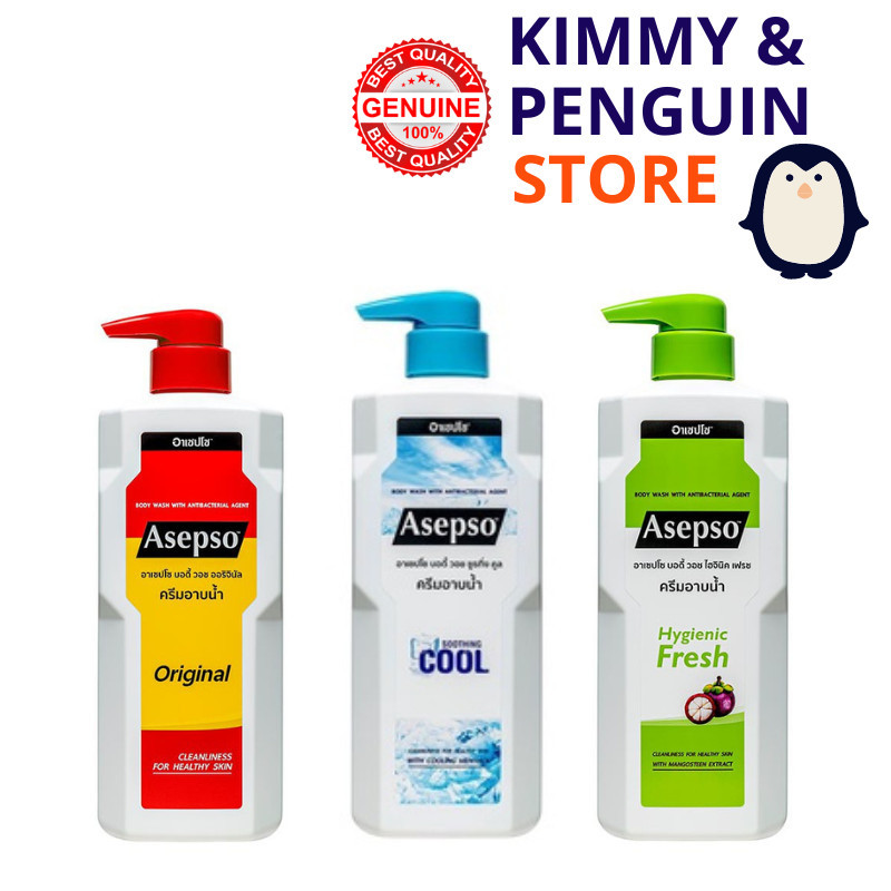 อาเซปโซ บอดี้ วอช Asepso Body Wash Original / Hygienic Fresh / Soothing Cool 500 ml.