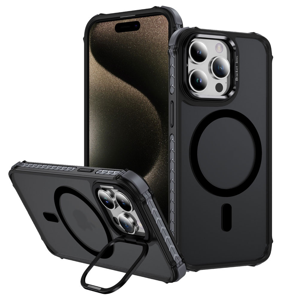 แม่เหล็กสําหรับ iPhone 15 14 13 12 Pro Max,15 Plus/14 Plus Case,Skin Shell Design เคสโทรศัพท์พร้อมเลนส์กันกระแทก Anti-Scratch TPU กันชนที่ทนทานฝาหลังเคสโทรศัพท์