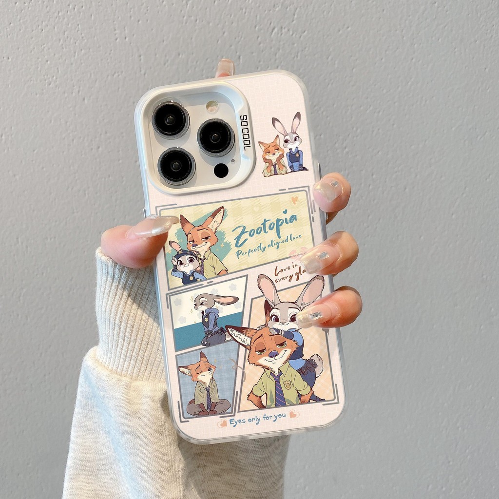 Disney JUDY NICK สำหรับ Honor X9a X9b 200 100 90 80 70 60 50 Pro SE Magic 6 5 PRO MATE 60 50 40 30 PLUS P70 60 50 40 30 nova 10 11 12 5 6 7กันกระแทก