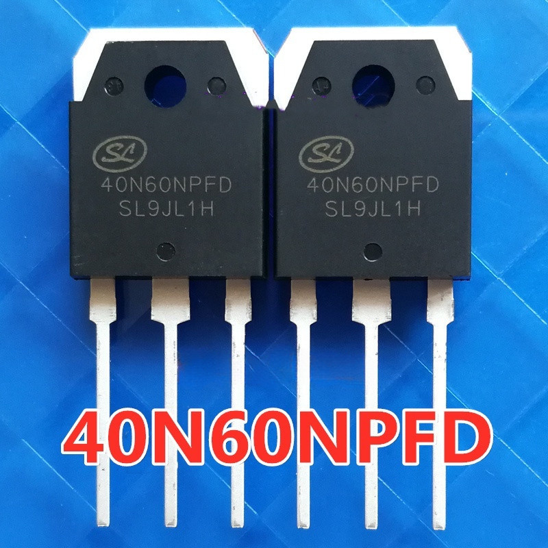 5 ชิ้น Original ทรานซิสเตอร์ Mosfet 40N60 40N60NPFD TO-3P 600V 40A IGBT สําหรับอินเวอร์เตอร์เครื่องเชื่อมยี่ห้อใหม่และคุณภาพดี