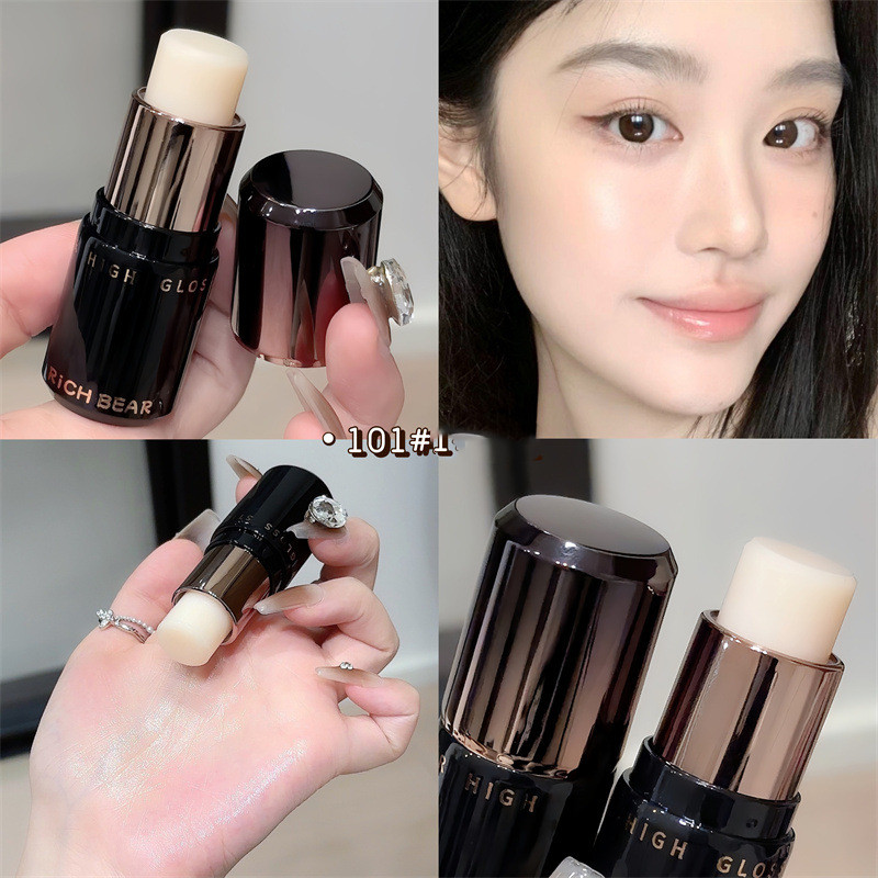 Rich Bear Water Light Highlight Stick Natural Brightening Solid Blush