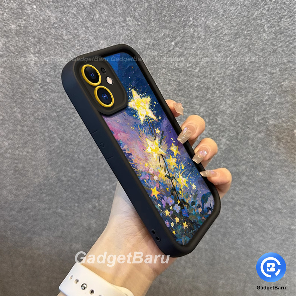 HP ใหม่สวยและทันสมัยซิลิโคน star หญ้าเคสโทรศัพท์สําหรับ INFINIX CC7 X650 X650B SPARK4 5pro KC8 AMON1