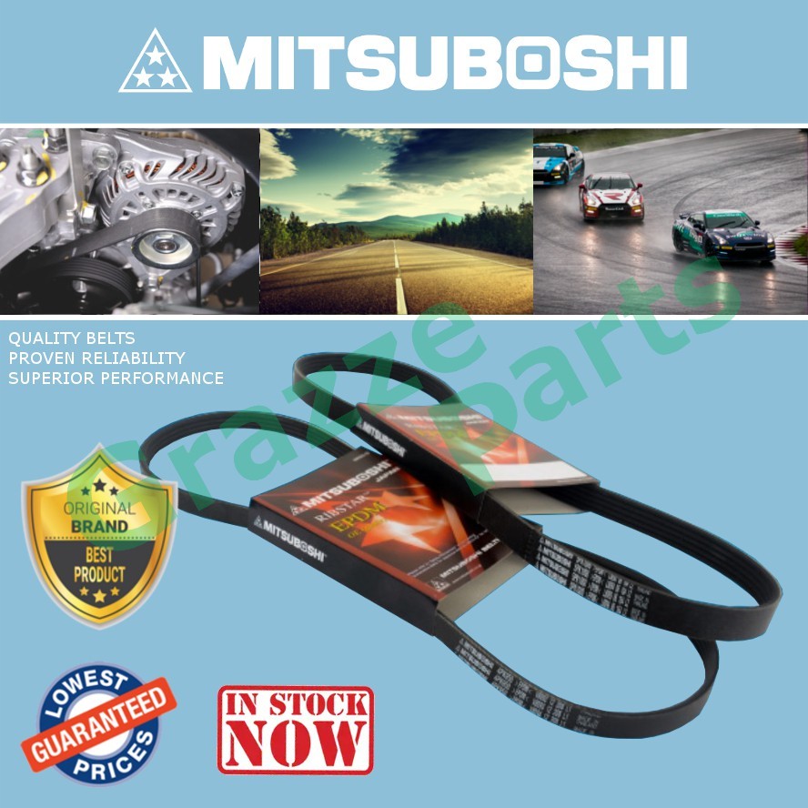 สายพาน Mitsuboshi Ribstar 4PK895 สําหรับ Nissan Serena Hyundai Getz
