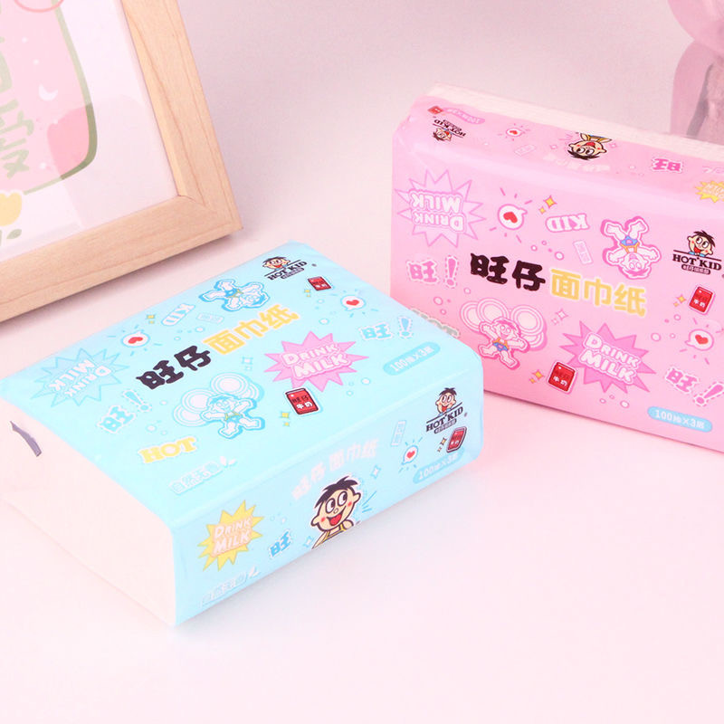 ทิชชู่แบบยาวลายเเกะ ขายเเยกห่อๆ(1ห่อ100เเผ่น)คุณภาพดีเยี่นม หนา 3 ชั้น สินค้าพร้อมส่งในไทย - รูปที่ 2