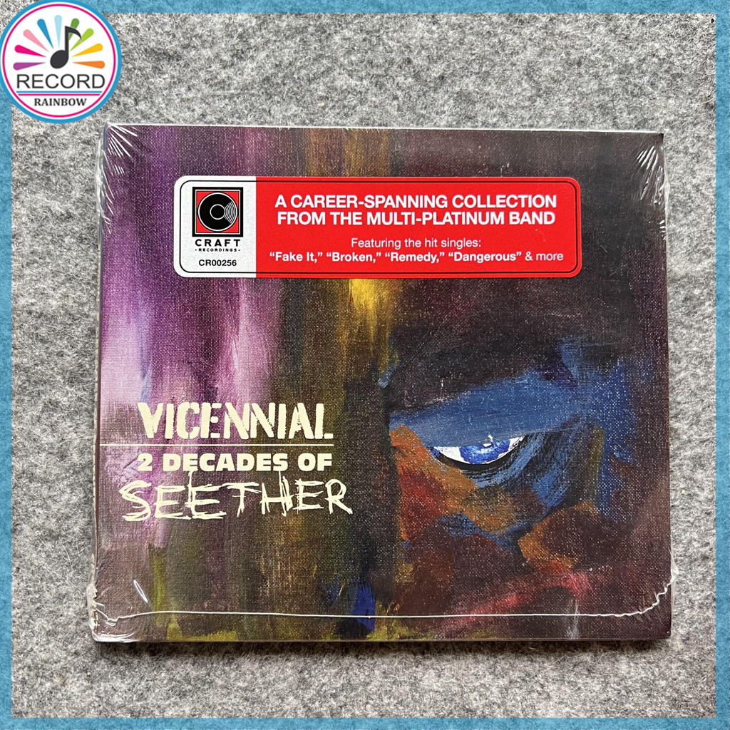 Seether Vicennial: 2 Decades Of Seether Original CD Album [Sealed] Brand New 1Z0733