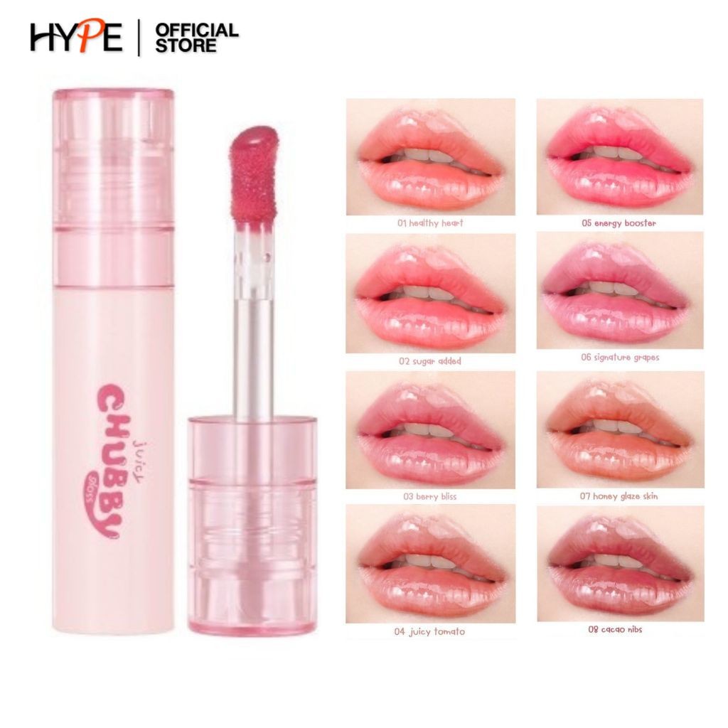 Meilinda juicy Chubby gloss ลิปกลอส ให้ความฉ่ำ บางเบา (MC2078)