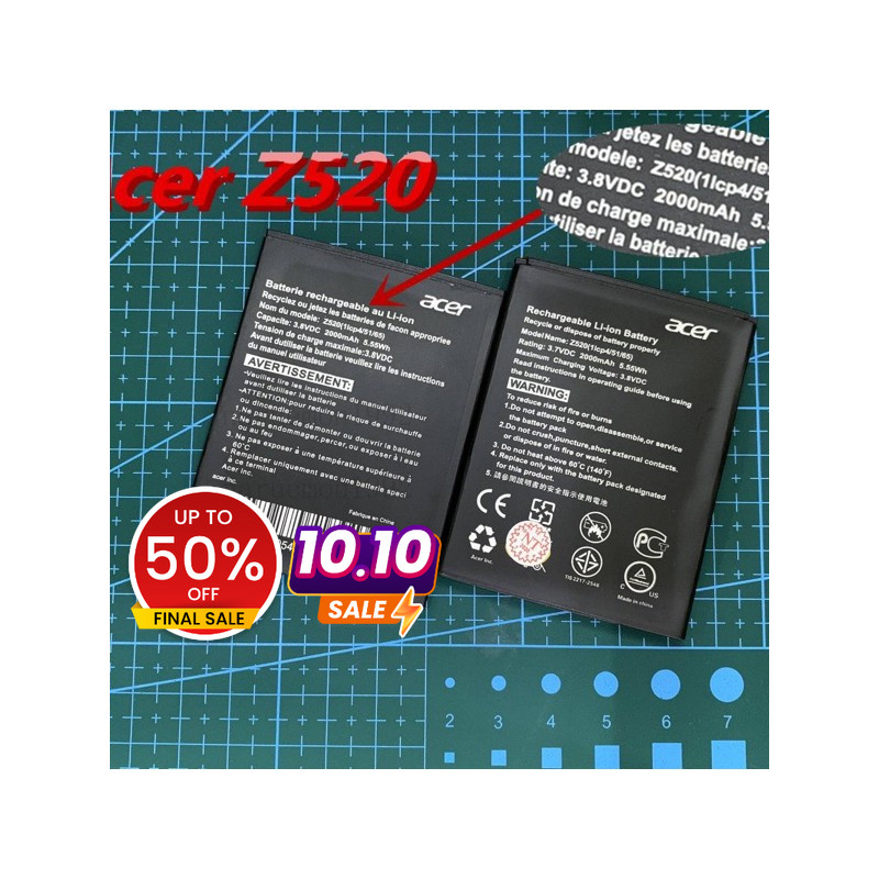 แบตเตอรี่ Acer Liquid Z205แบต Acer Z205 battery ACER Z205 แบตเตอรี่ Acer Liquid Z205แบต Acer Z205