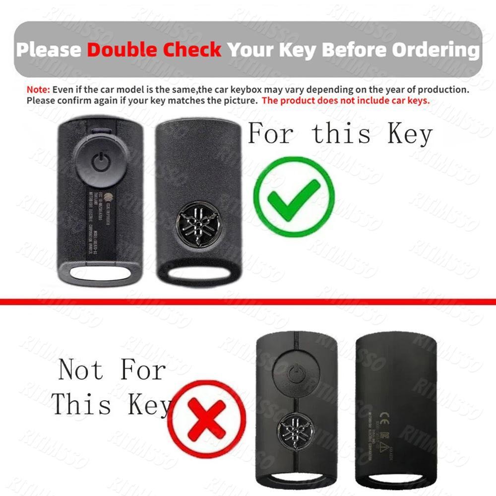 Tpu ฝาครอบกุญแจรถเหมาะสําหรับ Yamaha X-max 250 125 309 300 400 2020 2021 AEROX NVX155 - รูปที่ 2