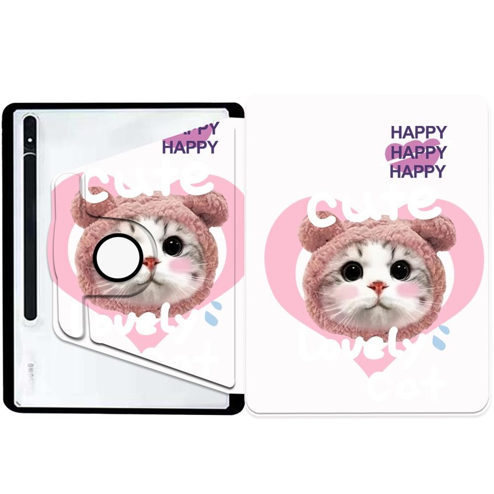 【พร้อมส่ง】เคสฝาพับ ซัมซุง Tab case S6 lite A8 A9 S7/S8/S9 S7+/S8+/S9+ใหม่เอี่ยมและคุณภาพสูง 100%การป้องกันแบบรวมทุกอย่าง