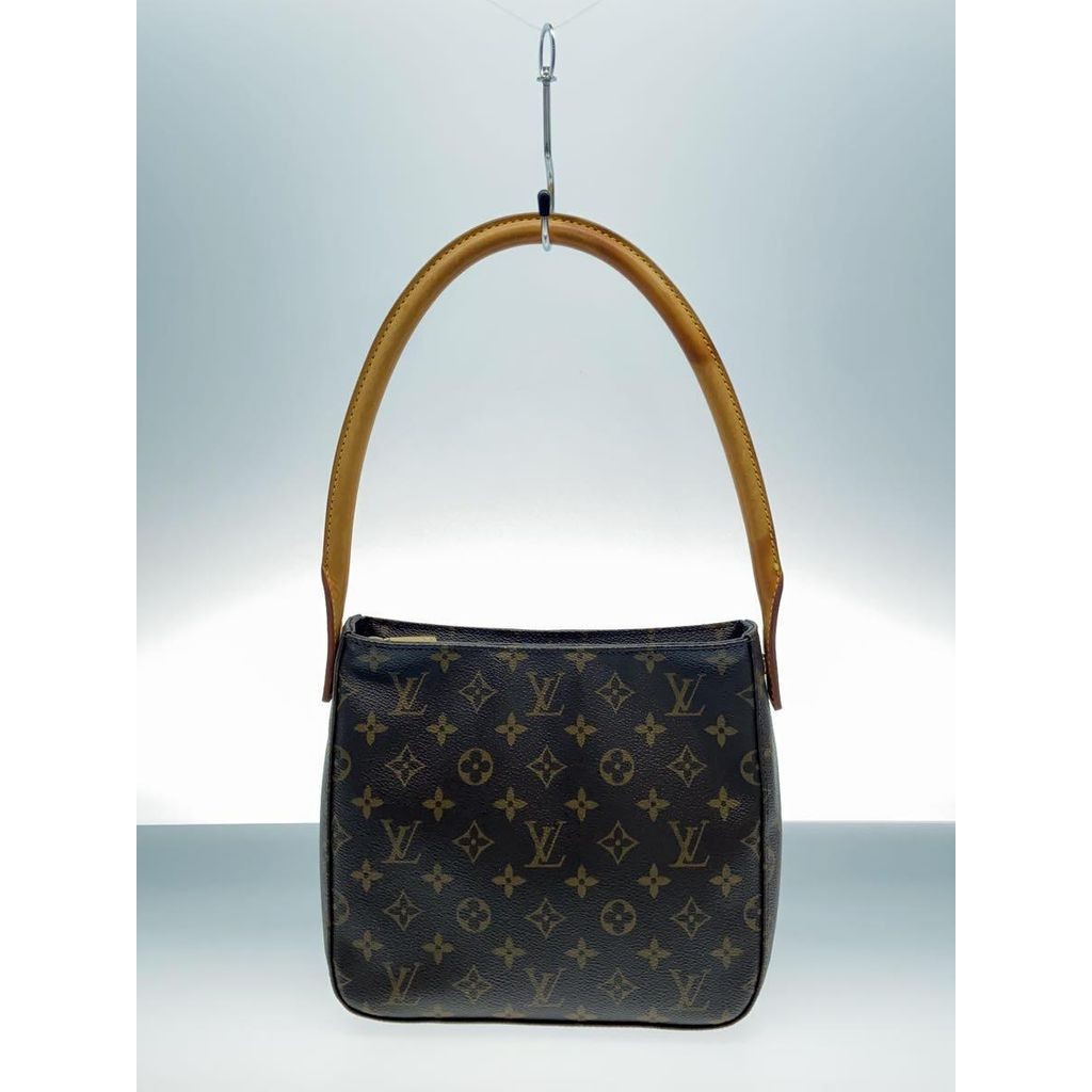 LOUIS VUITTON Tote Bag Monogram Looping MM Canvas Brown PVC Direct from Japan Secondhand 23419418751