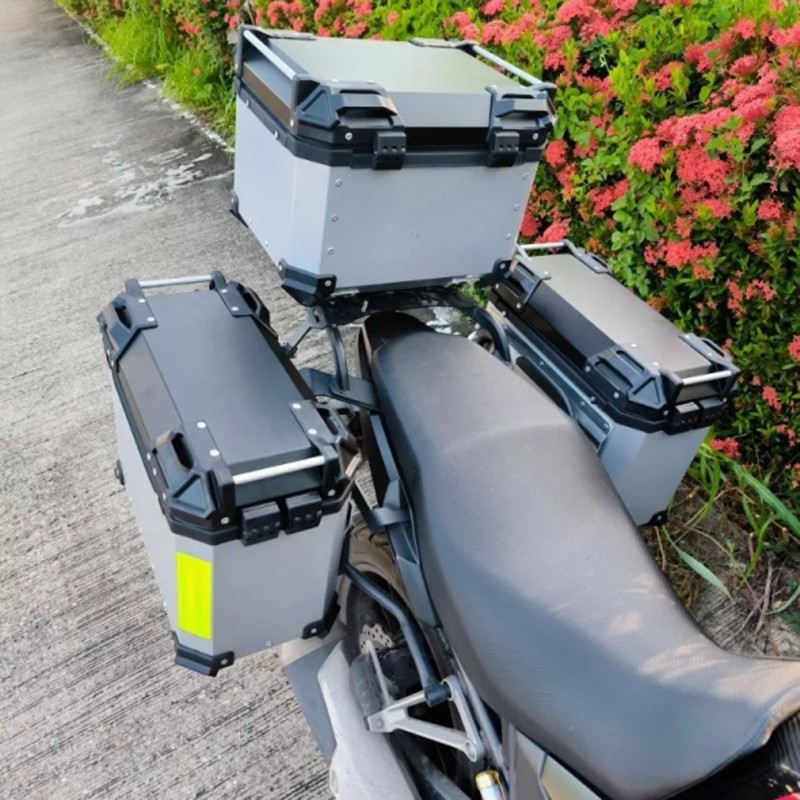 【1คู่】กล่องเก็บของ X-series อลูมิเนียมอัลลอยด์ ป้องกันการกระแทก กันน้ํา 38L ปี๊บข้างอลูมิเนียม - รูปที่ 2