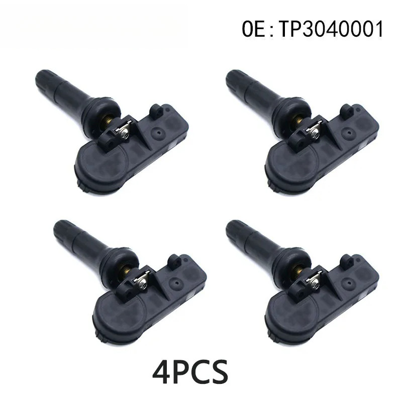 มายมอเตอร์ ทีพี3040001 4 ชิ้น TPMS เซ็นเซอร์ความดันยางสําหรับ JAC Refine A60 S3 M4 J4 T6 Opel Vauxha