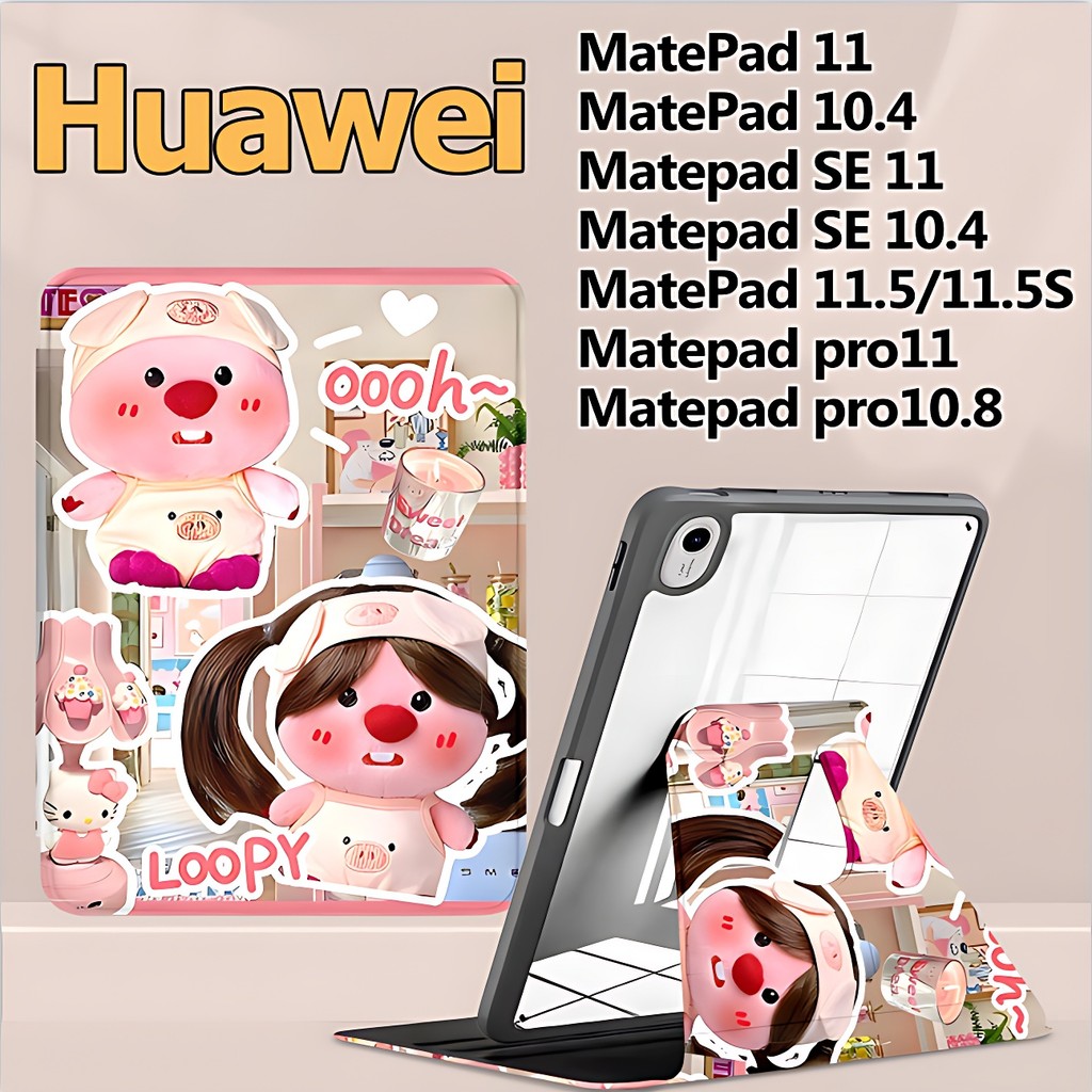 [พร้อมส่งจากไทย]360° rotation เคส Huawei MatePad 11 Pad10.4 เคส หัวเว่ย Matepad SE11/SE 10.4 หัวเว่ย