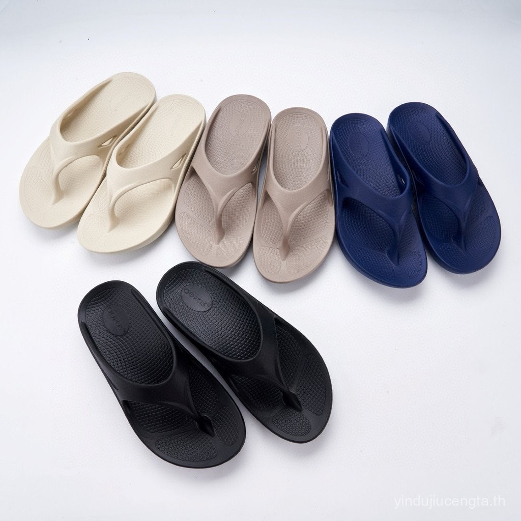 สไตล์ใหม่เกาหลี ofos ฤดูร้อนกีฬา Recovery ผู้ชายผู้หญิงรองเท้าแตะหนา Soled Flip-Flops การค้าต่างประเ