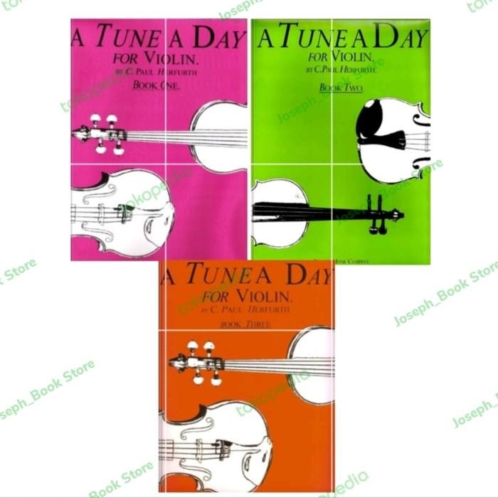A Tune A Day สําหรับหนังสือไวโอลิน 1/2/3 - หนังสือ 1