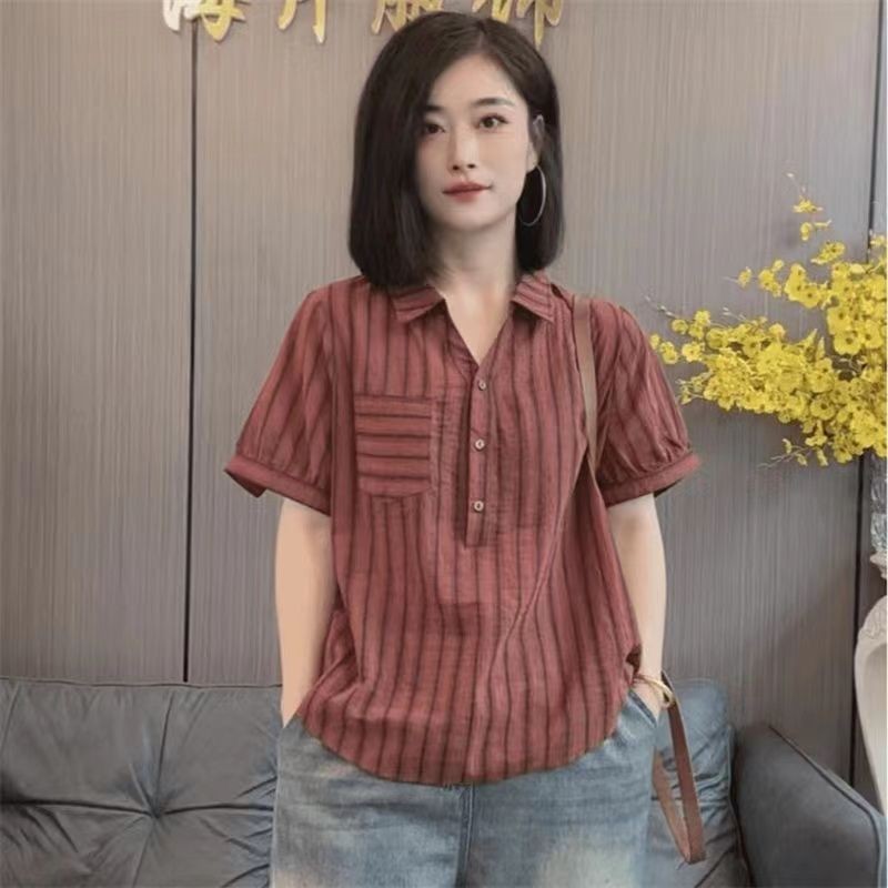 เสื้อตัวเล็กสไตล์ฮาราจูกุ สำหรับฤดูร้อน สวมใส่สบายและย่นย่อได้