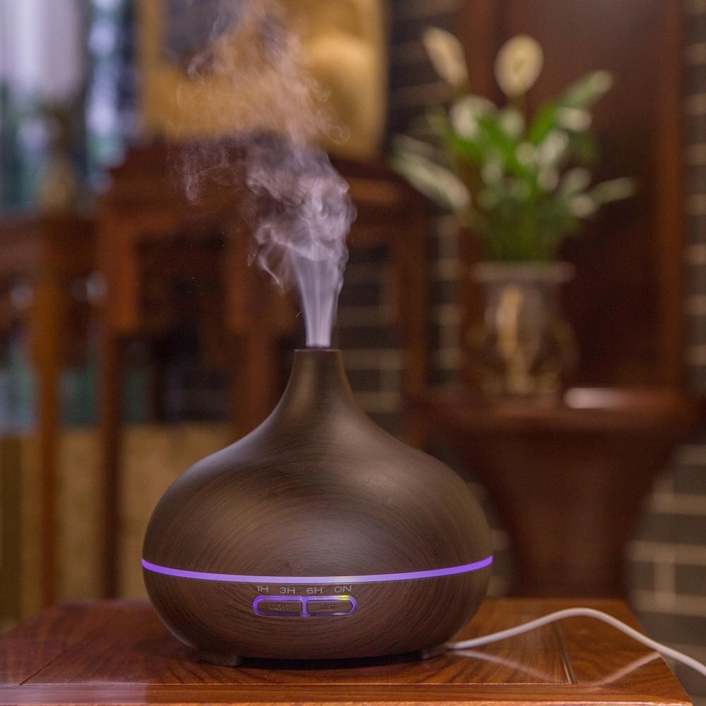 COUR Aroma Diffuser 550ml เครื่องพ่นไอน้ำอโรม่า เพิ่มความชุ่มชื่นในอากาศ มี LED Light มีรีโมทควบคุม - รูปที่ 6