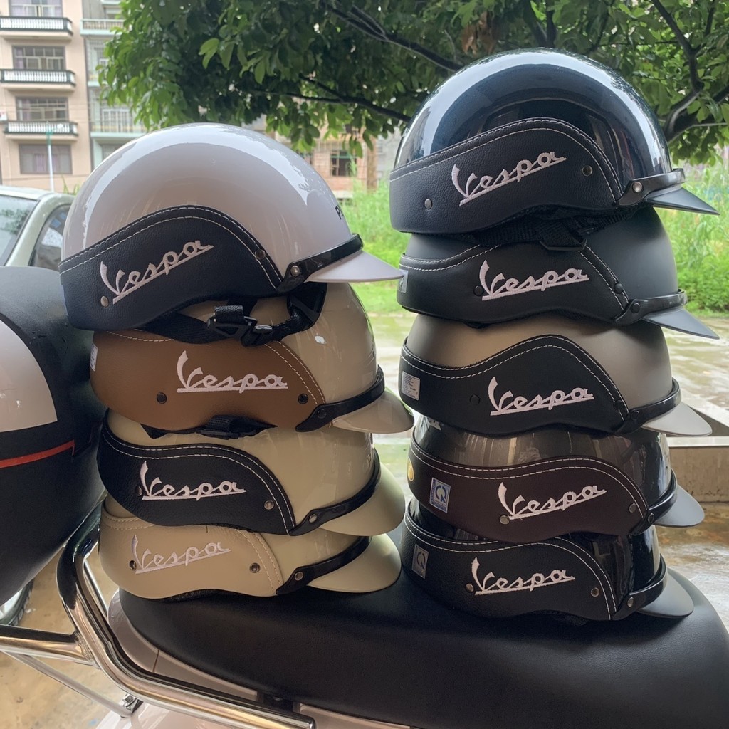 [คําแนะนําของสิ่งดีๆ] [ทุกสี] หมวกกันน็อค Vespa Vespa Vespa นําเข้าจากเวียดนามแฟชั่นน้ําหนักเบา High