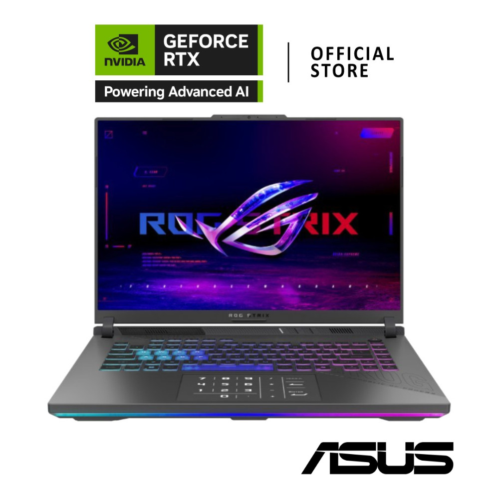 ASUS ROG Strix G16 | NVIDIA® GeForce RTX™ 5060 | AMD Ryzen™ 9-8940HX (G614PM-RV068W)