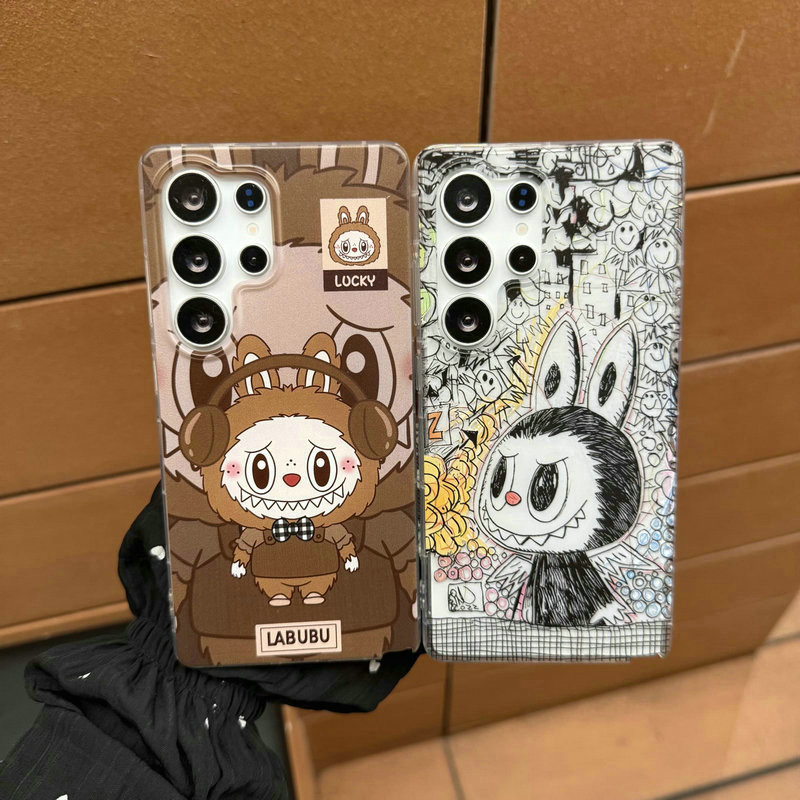 SAMSUNG การ์ตูนน่ารักกรณีSamsung Galaxy S23 S24 S25Ultra Plus + S21 S22 Ultra S10Lite S20 S21 S23 S2
