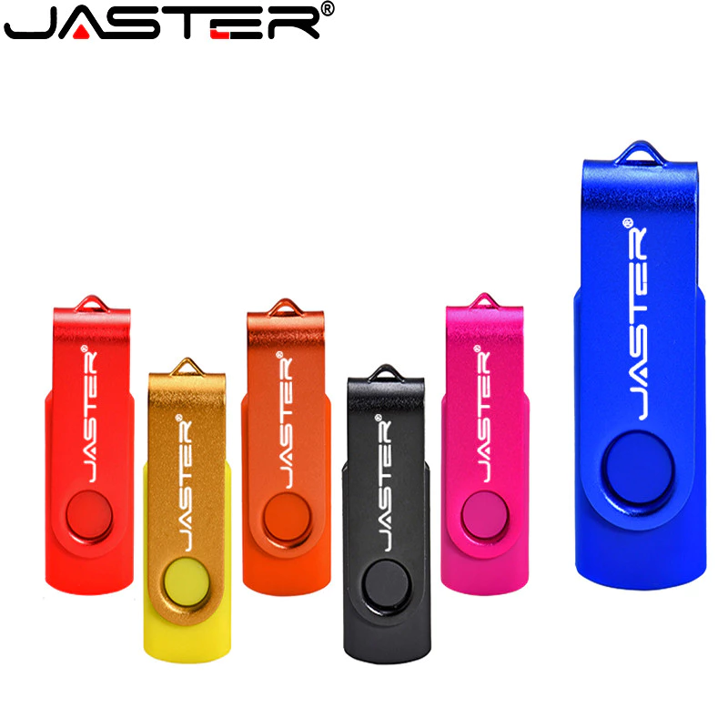 JASTER Key Chain ของขวัญ USB 2.0 แฟลชไดรฟ์ฟรีโลโก้ที่กําหนดเองไดรฟ์ปากกากันน้ํา Pendrive ของขวัญสําหรับเด็ก U Disk 64GB 32GB 16GB 8GB 4GB