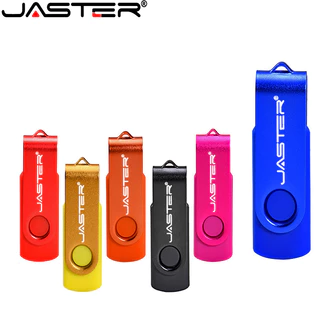JASTER Key Chain ของขวัญ USB 2.0 แฟลชไดรฟ์ฟรีโลโก้ที่กําหนดเองไดรฟ์ปากกากันน้ํา Pendrive ของขวัญสําหรับเด็ก U Disk 64GB 32GB 16GB 8GB 4GB