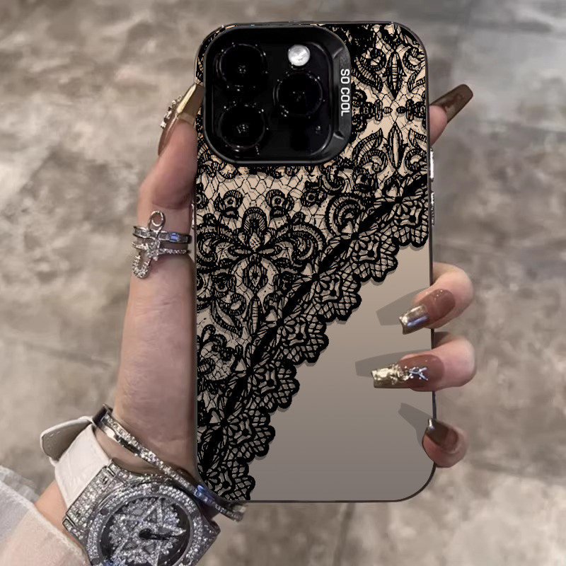 เคสขอบลูกไม้สําหรับRealme 5/5i/6i/C3 7 8 9i C2/A1K C11 2020 C12/C15 C20/C11 2021 C21y/C25y C30/C30s 