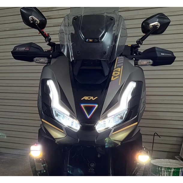 HONDA scooter head sticker, ADV350 windshield decorative sticker, 2025 new ADV-350 motorcycle windsh