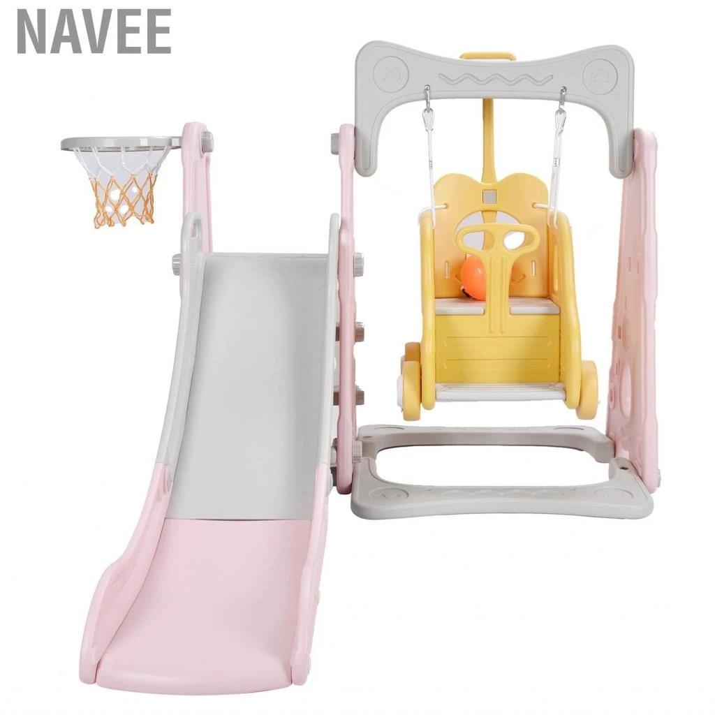 NAVEE ชุดเด็กเล่นปีนเขาและชิงช้า สำหรับในร่มและกลางแจ้ง thumbnail 4