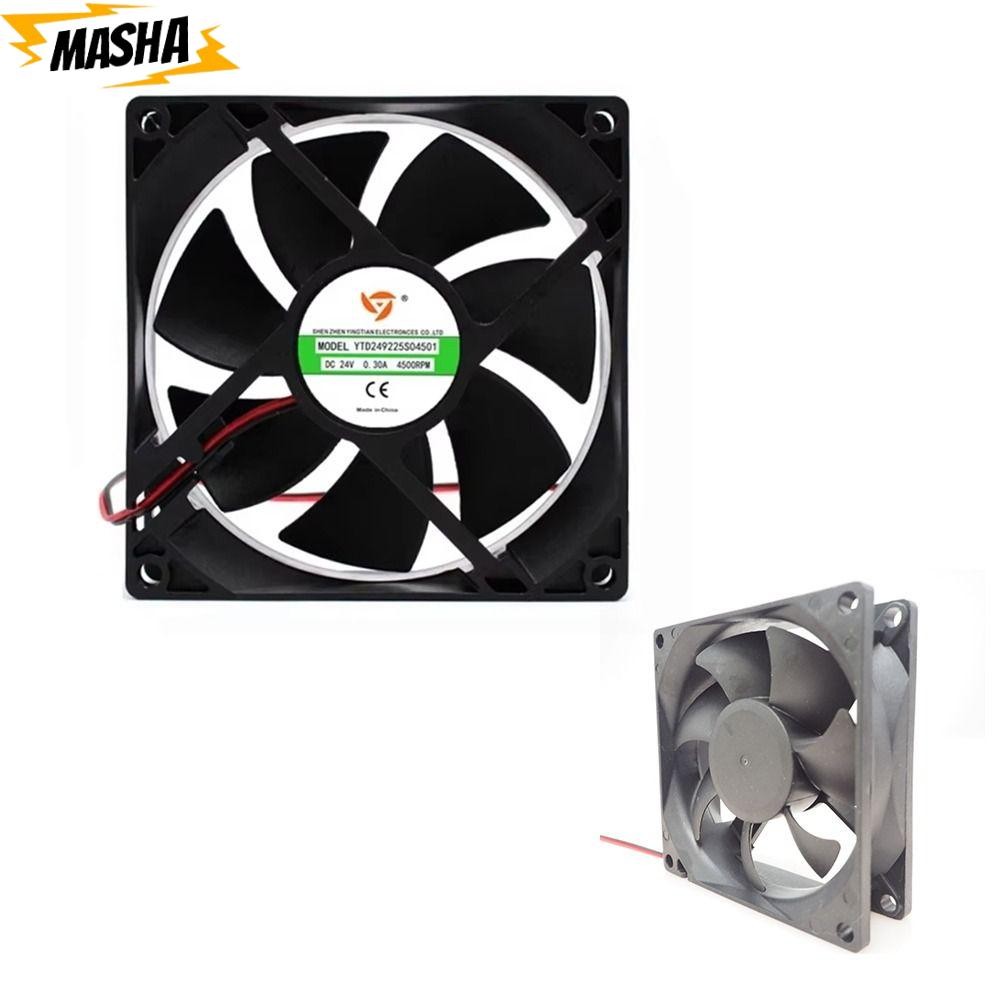 พัดลมเซิร์ฟเวอร์ 9 ซม. 24V 0.30A 4500RPM พัดลมระบายความร้อนเชื่อมระบายอากาศไอเสีย สำหรับ YTD249225S04501