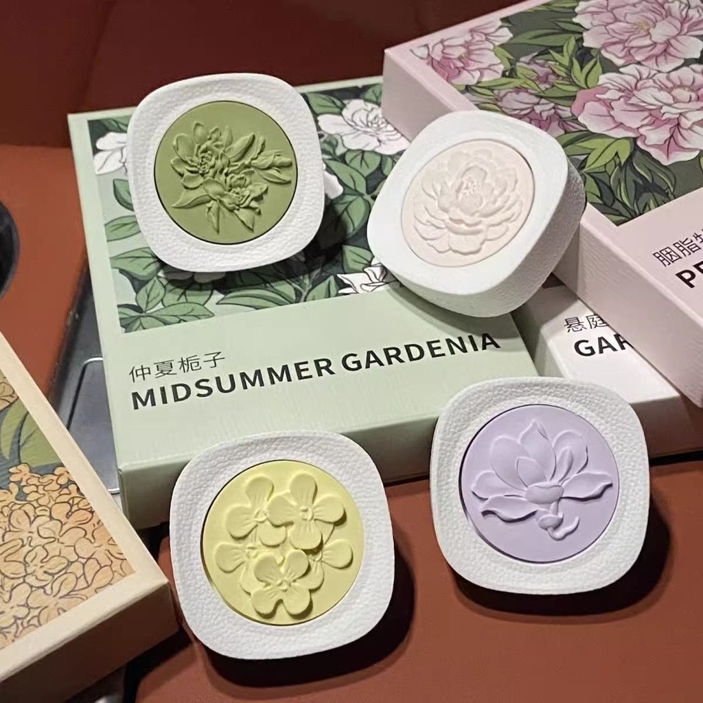 Xi สีธรรมชาติรถน้ํามันหอมระเหยยิปซั่มแขวนกลิ่นหอมรถระงับกลิ่นกายกลิ่นหอมพรีเมี่ยม Solid Xiben รถน้ํา