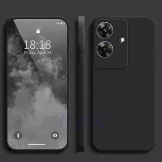 เคส Realme Note 60 / Note 50 เคสซิลิโคนสีธรรมดาเรียบง่าย YT