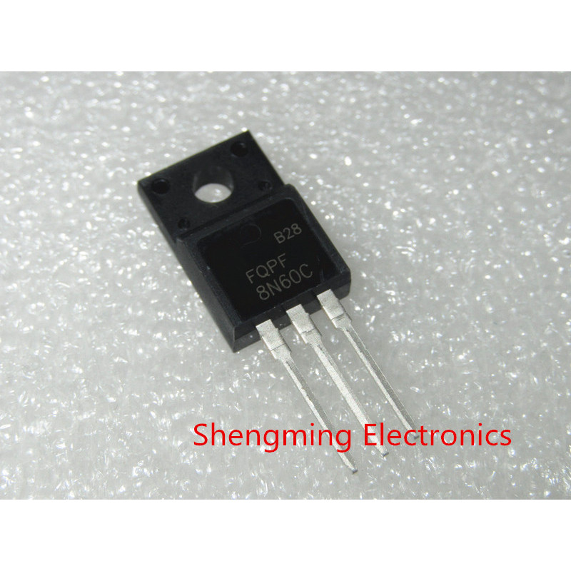 50 ชิ้น FQPF8N60C 8N60 8N60C TO-220F MOSFET