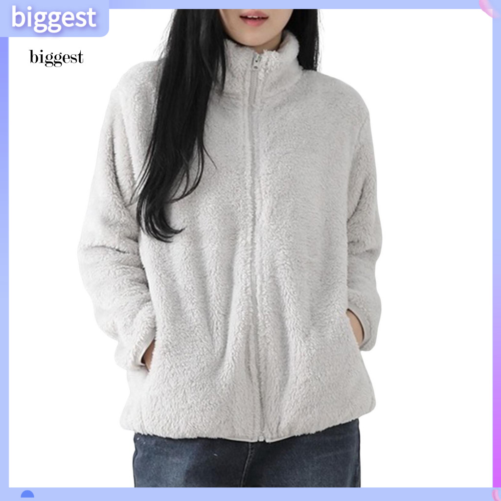 BGT แจ็คเก็ตฤดูหนาวผู้หญิง มีซิปรอบด้าน ออกแบบพิเศษเพื่อรักษาความอบอุ่นและปกป้องคอ ในสภาพอากาศหนาว