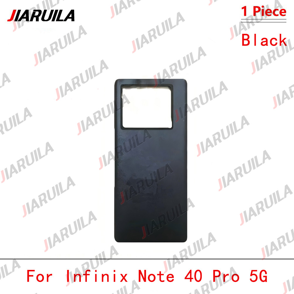 สําหรับ Infinix Note 40 Pro 5G ฝาหลังกระจกแบตเตอรี่ด้านหลังประตูกรณีเปลี่ยน ราคา ถูกที่สุด ดีลบีเคเค แกลเลอรีภาพที่ 2